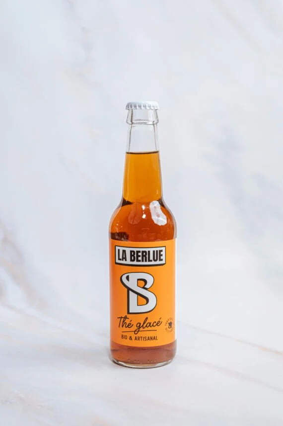 La Berlue Thé glacé Bio et Artisanal à la pêche
